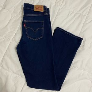 LEVI’S 315 Shaping Bootcut Jeans Dark Wash W28 L30